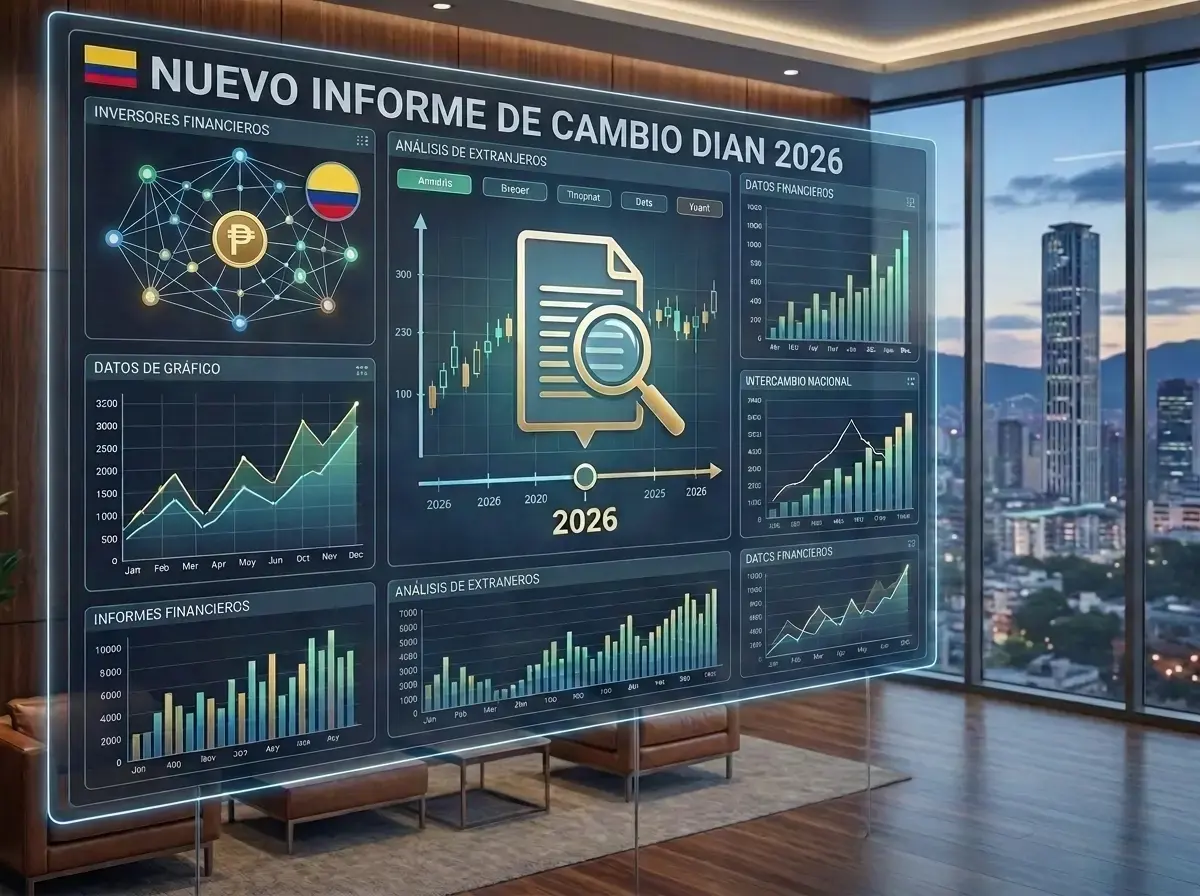 Nuevo reporte cambiario DIAN 2026: qué cambia para inversionistas